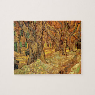 Die Straßen von Vincent van Gogh Puzzle