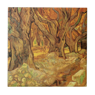 Die Straßenarbeiter von Vincent van Gogh Fliese