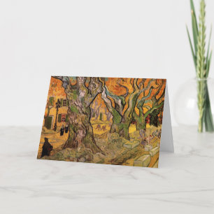 Die Straßenarbeiter von Vincent van Gogh Karte