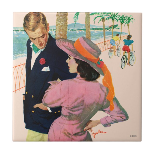 Die Strategie der Liebe Fliese (Vorderseite)