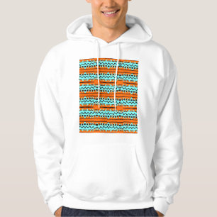 Die Streifen sind in Aquarellfarben gehalten, farb Hoodie