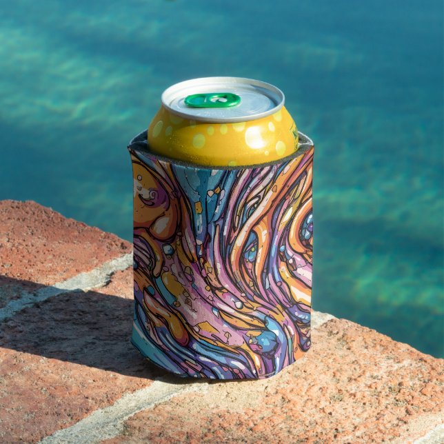 Die Struktur des Anime-Schmelzkunststoffes, lebhaf Dosenkühler (In Situ Pool)