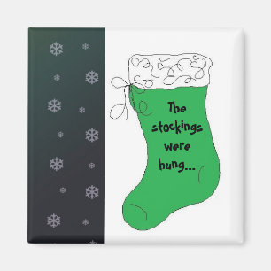 Die Strümpfe waren Hung Magnet