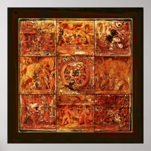 Die Stücke des Kulturerbes Poster