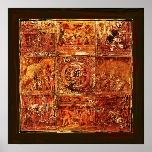 Die Stücke des Kulturerbes Poster (Vorne)