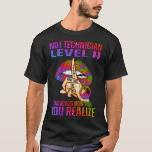 Die Stufe II des NDT-Technikers weiß mehr, als si T-Shirt