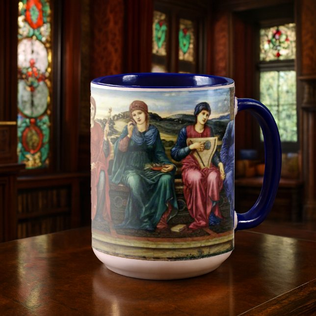 Die Stunden von Präraffaelit Edward Burne-Jones Tasse (Von Creator hochgeladen)