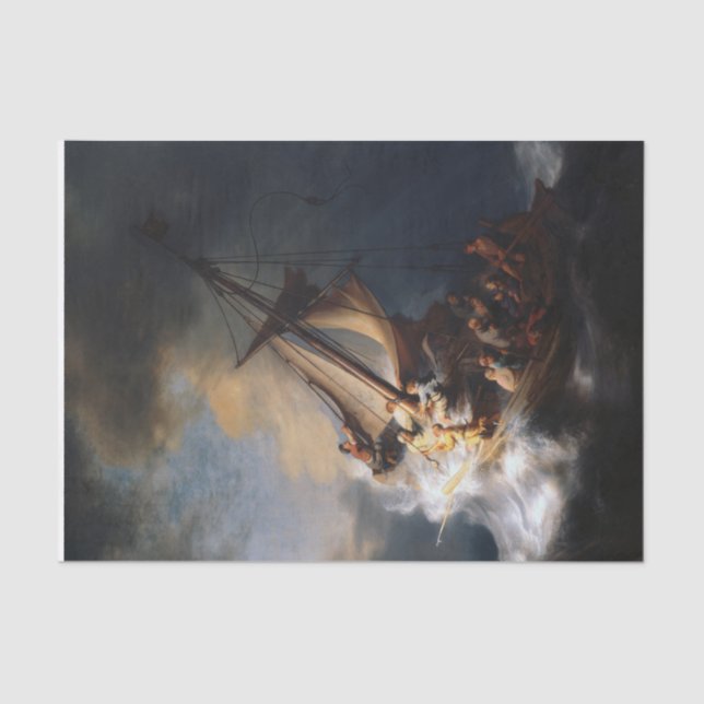 Die Sturmdämmung Seidenpapier (Vorderseite)