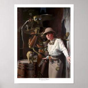 "Die Suche fängt " an Poster