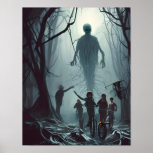 Die Suche nach den schlechten Typ Poster