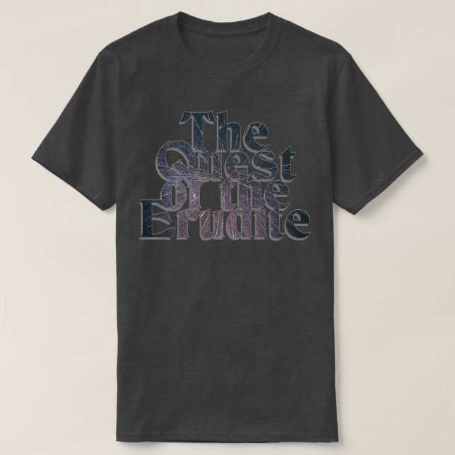 Die Suche nach der Erudite T-Shirt (Design vorne)