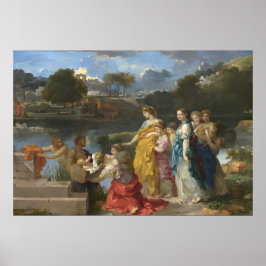 Die Suche nach Moses - Sébastien Bourdon Art Poster