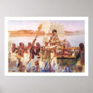 Die Suche nach Moses, Sir Lawrence Alma-Tadema Poster