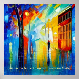 Die Suche nach Sicherheit ist eine Suche nach Gren Poster