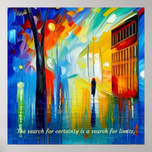 Die Suche nach Sicherheit ist eine Suche nach Gren Poster