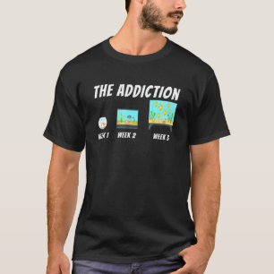 Die Sucht - Fischhalter Fischbecken Aquaristiker F T-Shirt