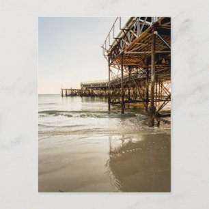Die Süd-Parade-Pier an der Küste im Südmeer Postkarte