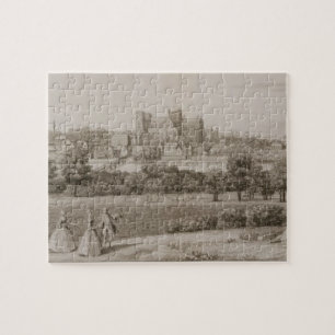 Die Südostaussicht von Rippon, 1731-48 (Linie e Puzzle