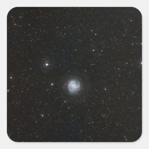 Die Südpinradgalaxie 2 Quadratischer Aufkleber