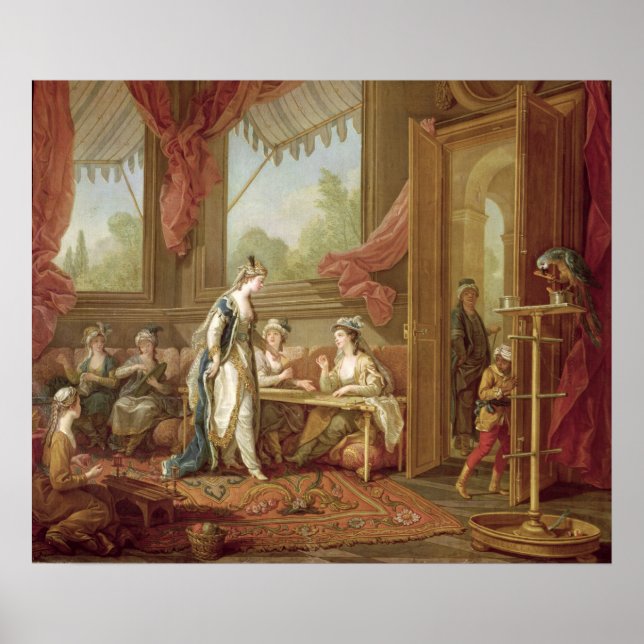 Die Sultana-Orderteppiche Poster (Vorne)