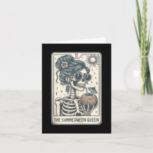 Die Summerween Queen Tarot Card, Hexenhase Karte