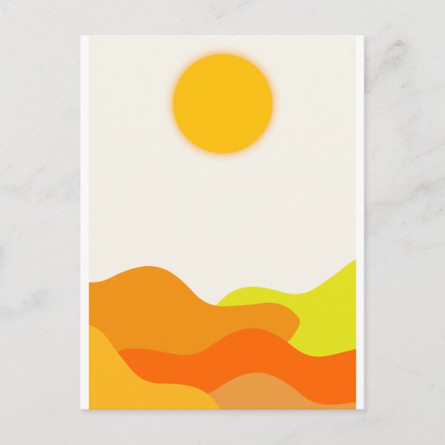 Die Sun Postkarte (Vorderseite)