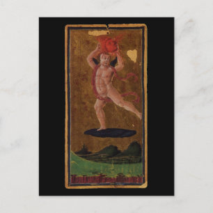 Die Sun-Tarot-Karte Postkarte