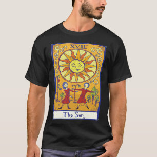Die Sun XVIIII Tarot Card Gothic Wiccan Hexe T-Shirt