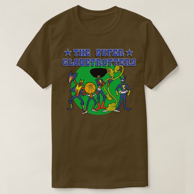 Die Super Globetrotter T-Shirt (Design vorne)