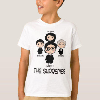 DIE SUPREMES Gericht-Gerechtigkeit RBG niedlich T-Shirt