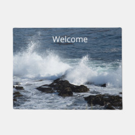 Die Surfanlage im Pazifischen Ozean Fußmatte