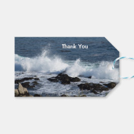 Die Surfanlage im Pazifischen Ozean Geschenkanhänger