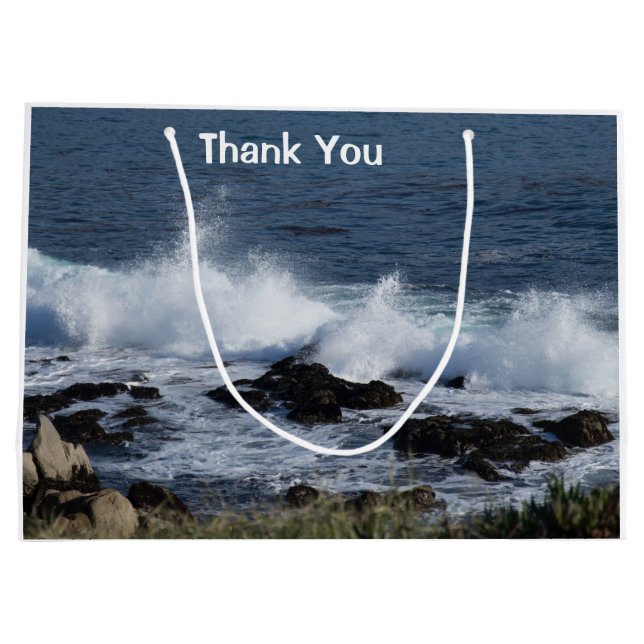 Die Surfanlage im Pazifischen Ozean Große Geschenktüte (Rückseite)