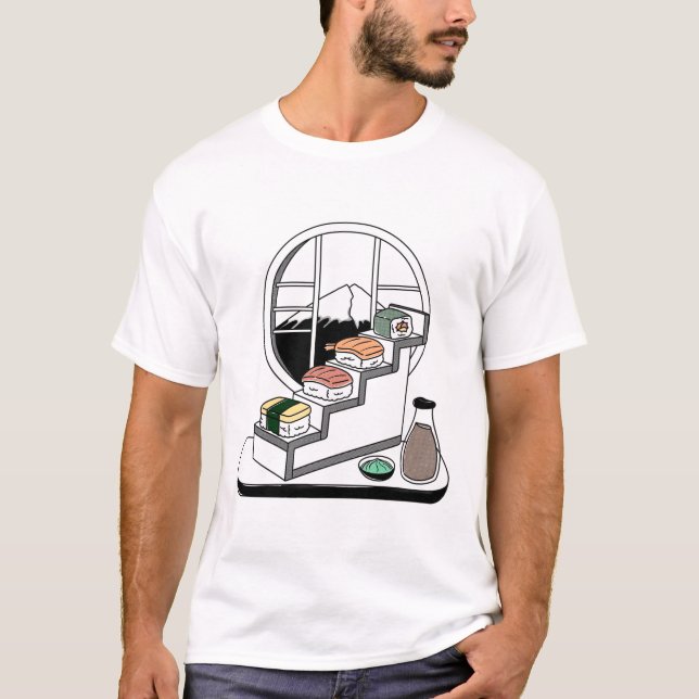 Die Sushi-Bar T-Shirt (Vorderseite)