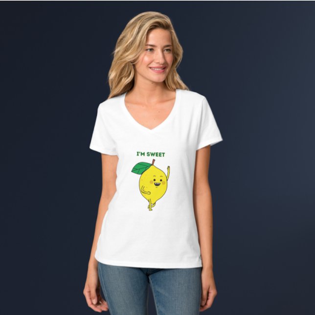 Die süße Zitrone - Frucht Edition T-Shirt (Von Creator hochgeladen)