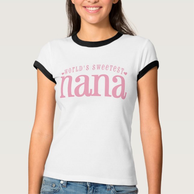 Die süßeste Nana der Welt T-Shirt (Vorderseite)