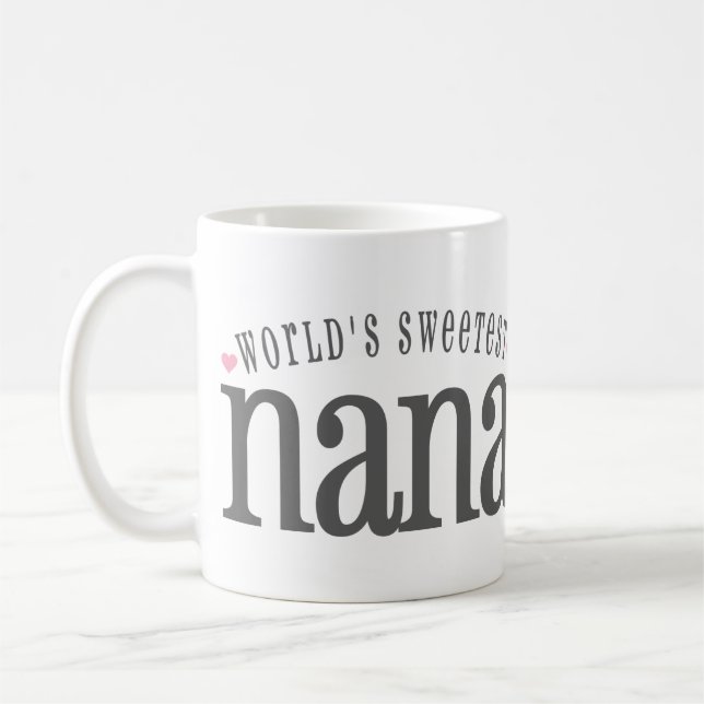 Die süßeste Nana der Welt Tasse (Links)