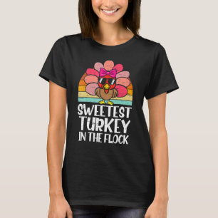 Die süßeste Türkei im Flock-Kleinkind, Mädchen Tha T-Shirt