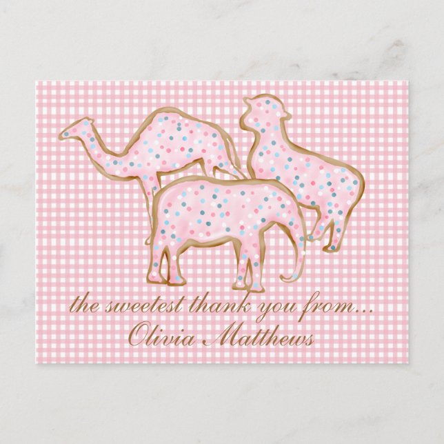 Die süßesten kleinen Circus Postkarten (Vorderseite)