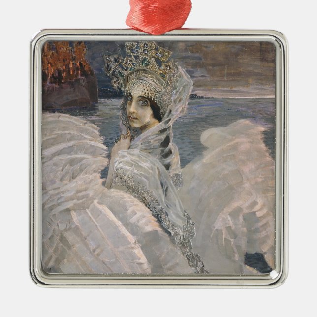 Die Swan Princess Ornament Aus Metall (Vorne)