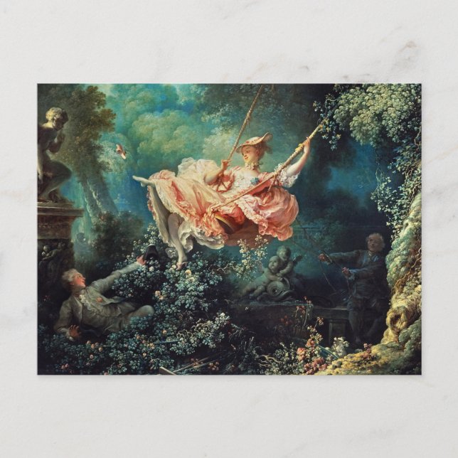 Die Swing, die glücklichen Unfälle des Swing Postkarte (Vorderseite)