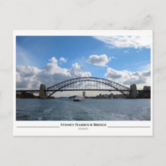 Die Sydney Harbour Bridge Postkarte