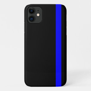 Die symbolische dünne blaue Linie auf schwarz Case-Mate iPhone Hülle