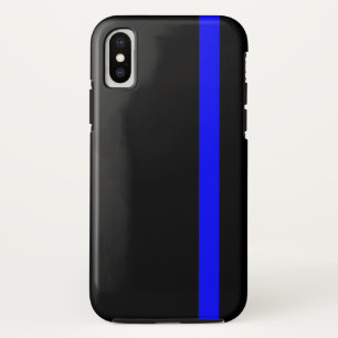 Die symbolische dünne blaue Linie vertikal Case-Mate iPhone Hülle