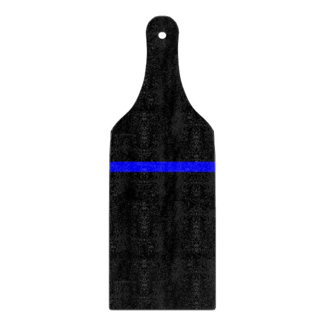 Die symbolische Thin Blue Line Grafik Schneidebrett (Vorderseite)