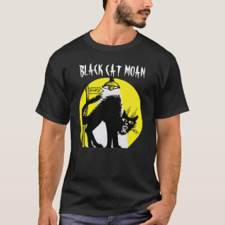 Die T der schwarze Katzen-Ächzen-Männer T-Shirt