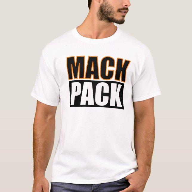Die T MACK SATZ Männer T-Shirt (Vorderseite)