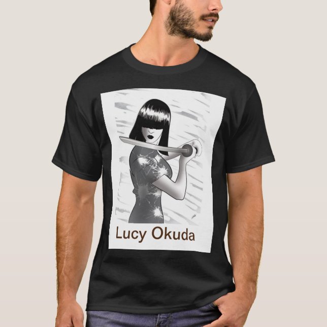 Die T Männer Lucys Okuda T-Shirt (Vorderseite)