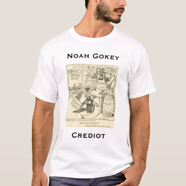 Die T Männer Noahs Gokey - Crediot T-Shirt (Vorderseite)