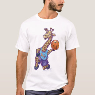 Die T - Shirts der Basketball-Giraffen-Männer